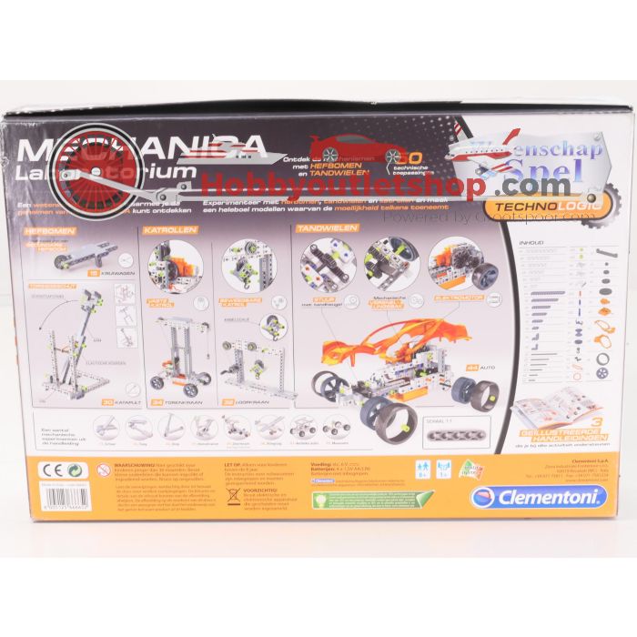 Clementoni 66665 Mechanica Laboratorium Nieuw #3377 