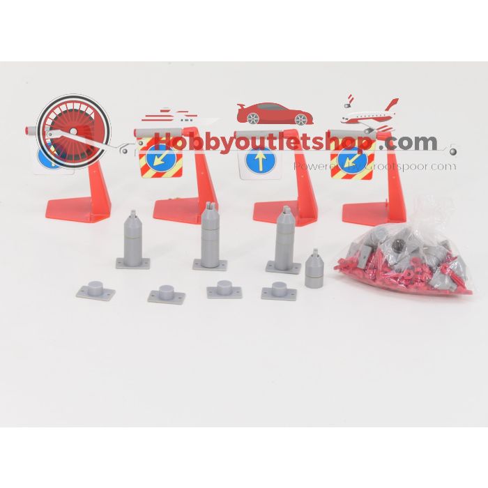 Schaal 1:40 Carrera Servo 140 racebaan grote set #3464