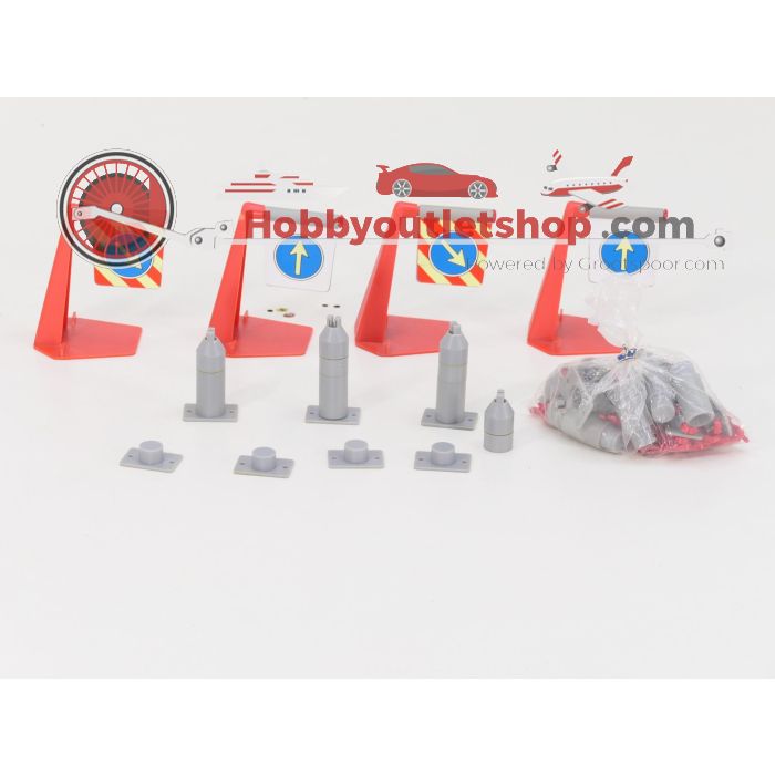 Schaal 1:40 Carrera Servo 140 racebaan grote set #3464