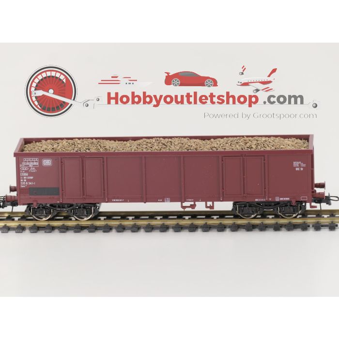 Schaal H0 Roco set van 3 goederenwagen met bietenlading uit starterset 51299 van de DB #5655