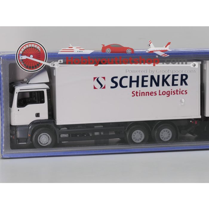 EMEK 89761 MAN TG-A Delivery Truck & Trailer Schenker Stinnes Logistics