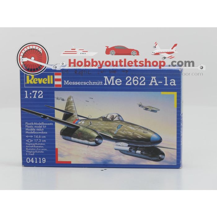 Schaal 1:72 5 bouwpakketten duitse straaljagers/ Me 626 2e wereldoorlog. #4164