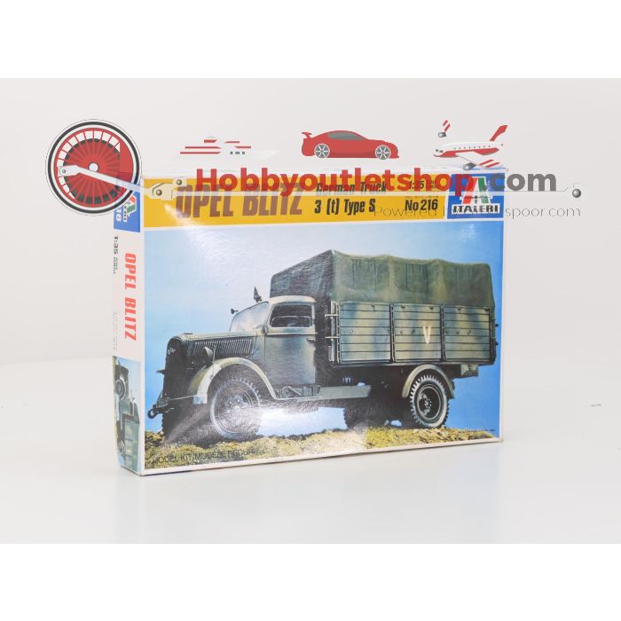Schaal 1:35 Italeri 216 306 2 paketten met thema 2e wereld oorlog, Opel Blitz vrachtwagen en tank bemanning #4175 - sku: 20240517041658 - Gebraucht - Wie Neu - Bild 2