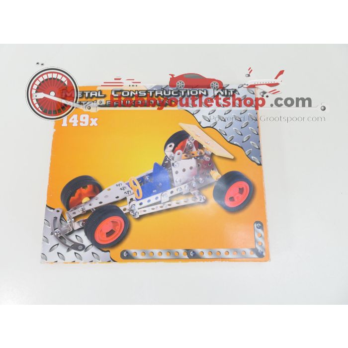 Metal Bouwdozen 4 sets  Past op Meccano. #6138