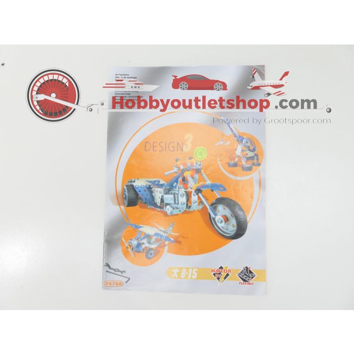 Meccano RC Turbo 100+ 2in1 6450 & Meccano 3 in 1 6700. #6142
