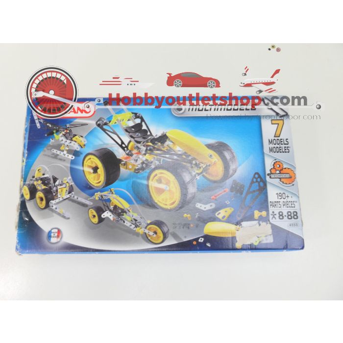 Meccano Motorised Set No.5  07551 & Multi Model Set Bike 4550.  #6141