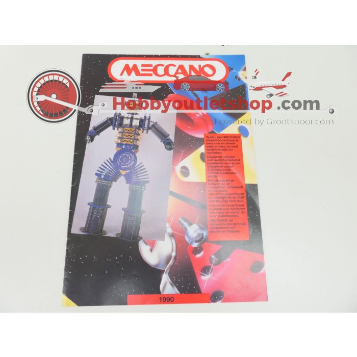 Meccano Bouwset Box n. 03 & 3920 & 4 kleine pakketjes zonder verpakking & assortiment Meccano handleidingen. #6145