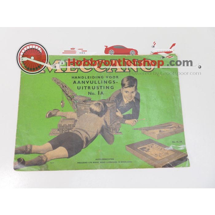 Meccano Verzameling van vintage Meccano handleidingen. #6146