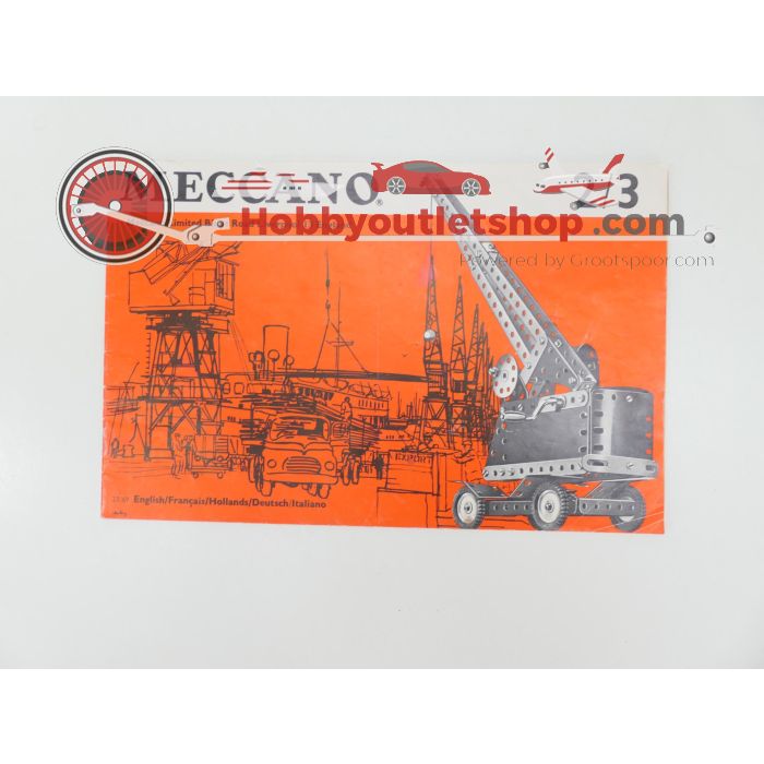 Meccano Verzameling van vintage Meccano handleidingen.  #6148
