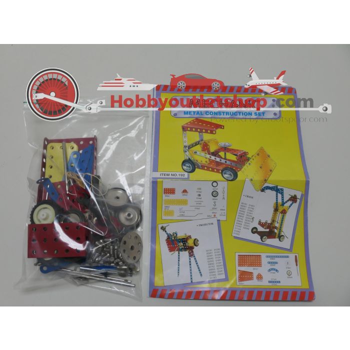 Meccano set van 11 pakketten  Meccano en Meccano compatible sets. #4201 