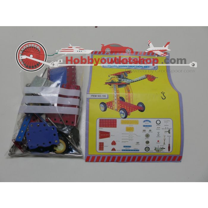 Meccano set van 11 pakketten  Meccano en Meccano compatible sets. #4201 