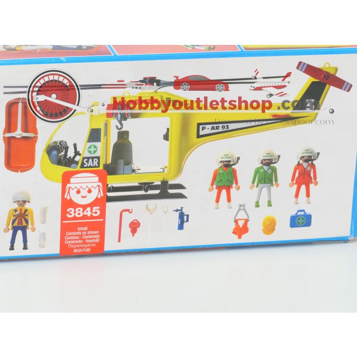 Playmobil 3845 Air Rescue helicopter set  