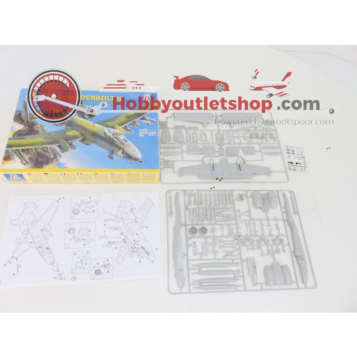 Schaal 1:72 Italeri A-10 Thunderbolt II No 087 #4156