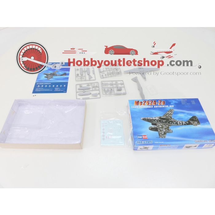 Schaal 1:72 5 bouwpakketten duitse straaljagers/ Me 626 2e wereldoorlog. #4164