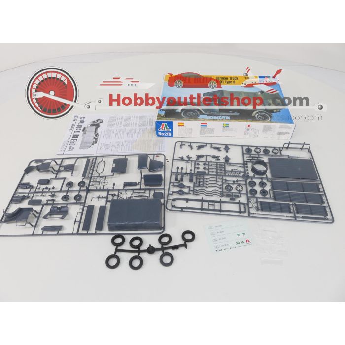 Schaal 1:35 Italeri 216 306 2 paketten met thema 2e wereld oorlog, Opel Blitz vrachtwagen en tank bemanning #4175 - sku: 20240517041658 - Gebraucht - Wie Neu - Bild 4