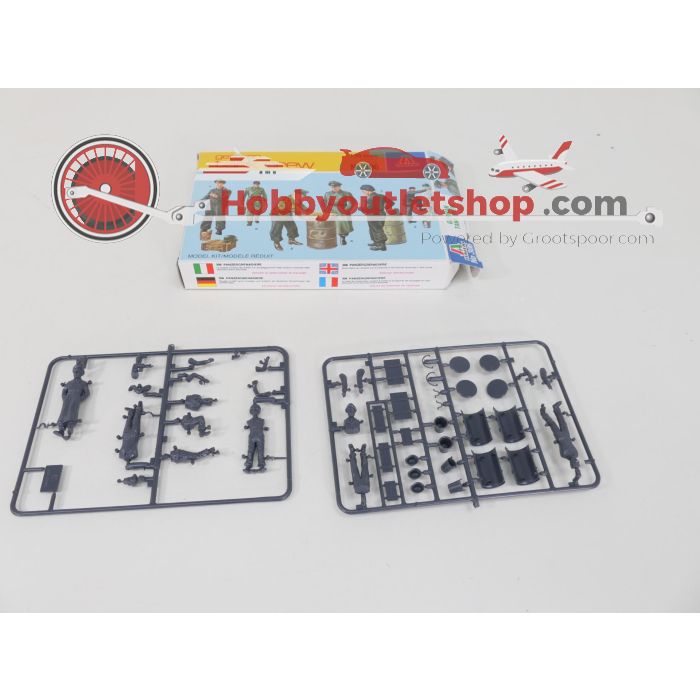 Schaal 1:35 Italeri 216 306 2 paketten met thema 2e wereld oorlog, Opel Blitz vrachtwagen en tank bemanning #4175 - sku: 20240517041658 - Gebraucht - Wie Neu - Bild 5