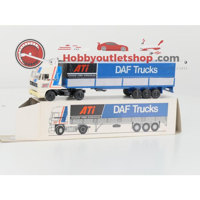 Schaal 1:50 DAF 3300 Lion Car Nr. 80 trekker met oplegger ATI #4225 - sku: 20240605105642 - Used - Very good condition - Photo 7