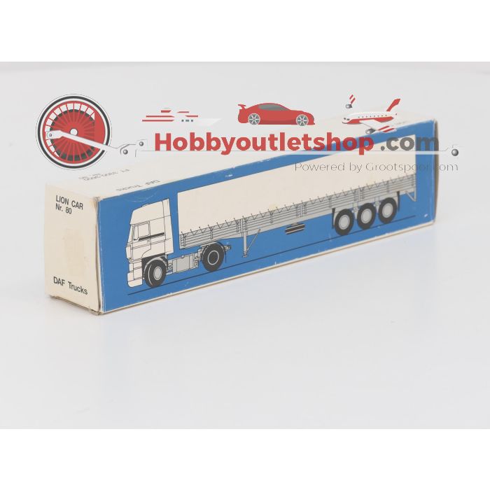 Schaal 1:50 DAF 3300 Lion Car Nr. 80 FT 3300-3600 trekker met oplegger DAF Trucks CONVOY. #4251 - sku: 20240606102722 - Gebruikt - Zo goed als nieuw - Afbeelding 2