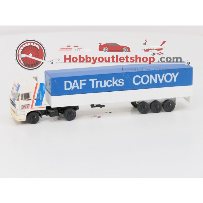 Schaal 1:50 DAF 3300 Lion Car Nr. 80 FT 3300-3600 trekker met oplegger DAF Trucks CONVOY. #4251 - sku: 20240606102722 - Gebruikt - Zo goed als nieuw - Afbeelding 4