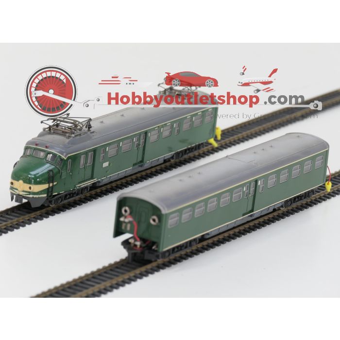 Schaal H0 Trix Express voor Märklin 2281 & 2282 elektrisch treinstel 4-delig Mat '54 Hondekop van de NS #5781 - sku: 20240710033259 - Gebraucht - Sehr guter Zustand - Bild 3