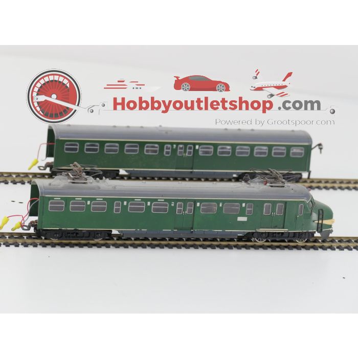 Schaal H0 Trix Express voor Märklin 2281 & 2282 elektrisch treinstel 4-delig Mat '54 Hondekop van de NS #5781 - sku: 20240710033259 - Gebraucht - Sehr guter Zustand - Bild 5