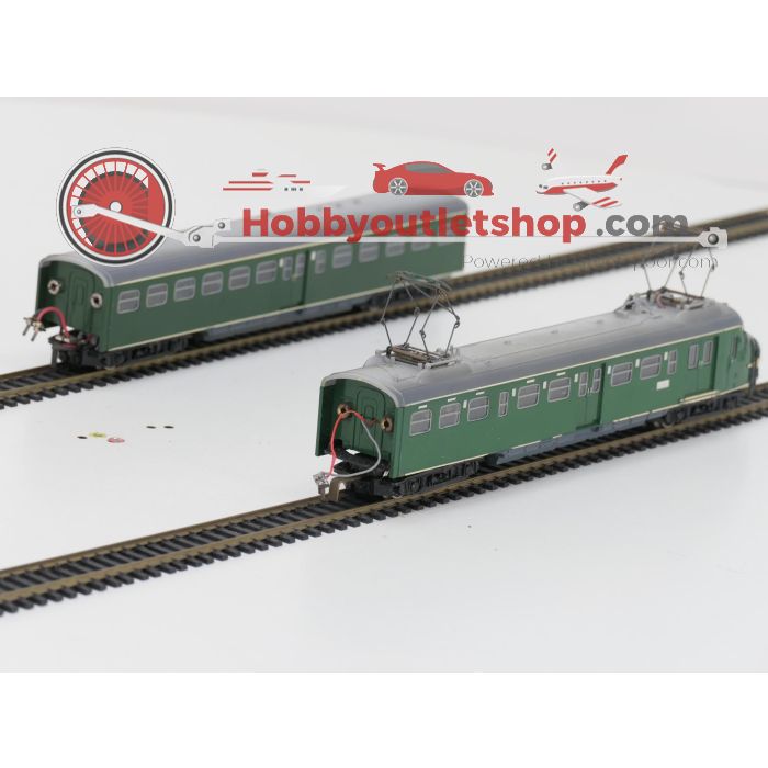 Schaal H0 Trix Express voor Märklin 2281 & 2282 elektrisch treinstel 4-delig Mat '54 Hondekop van de NS #5781 - sku: 20240710033259 - Gebraucht - Sehr guter Zustand - Bild 6