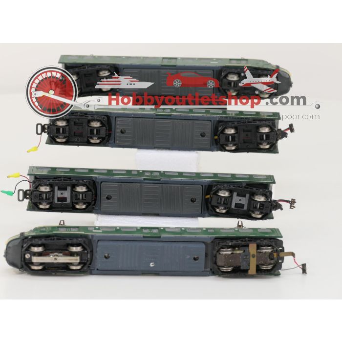 Schaal H0 Trix Express voor Märklin 2281 & 2282 elektrisch treinstel 4-delig Mat '54 Hondekop van de NS #5781 - sku: 20240710033259 - Gebraucht - Sehr guter Zustand - Bild 9