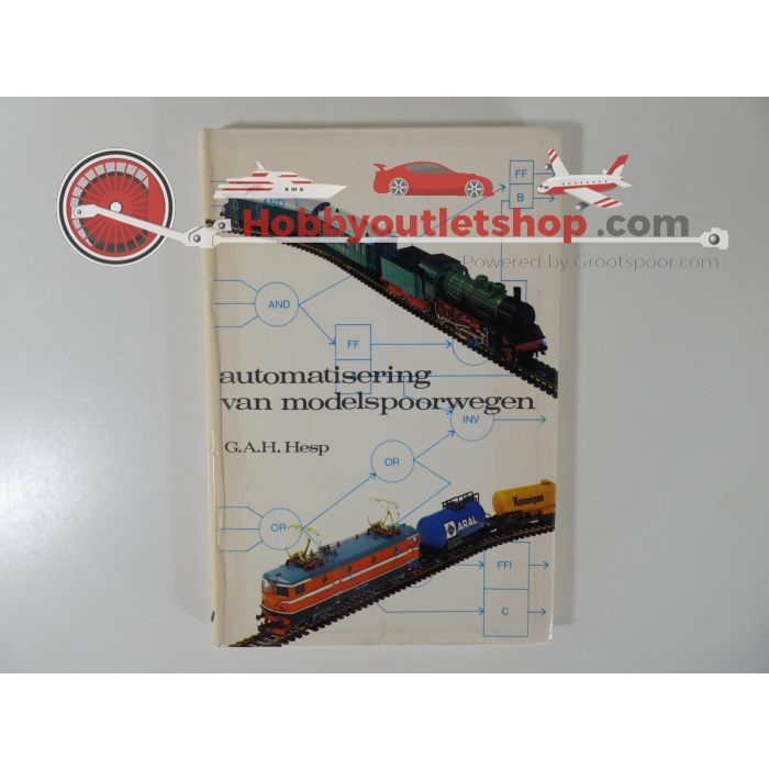 Zes Nederlandstalige  vintage boeken over modelspoorbanen #4446