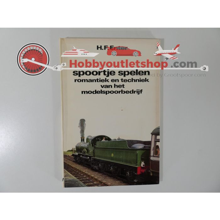 Zes Nederlandstalige  vintage boeken over modelspoorbanen #4446
