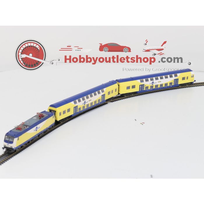 Schaal H0 Piko 57181 personentrein uit startset 'Metronom' van de DB #5802