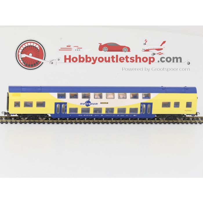 Schaal H0 Piko 57181 personentrein uit startset 'Metronom' van de DB #5802