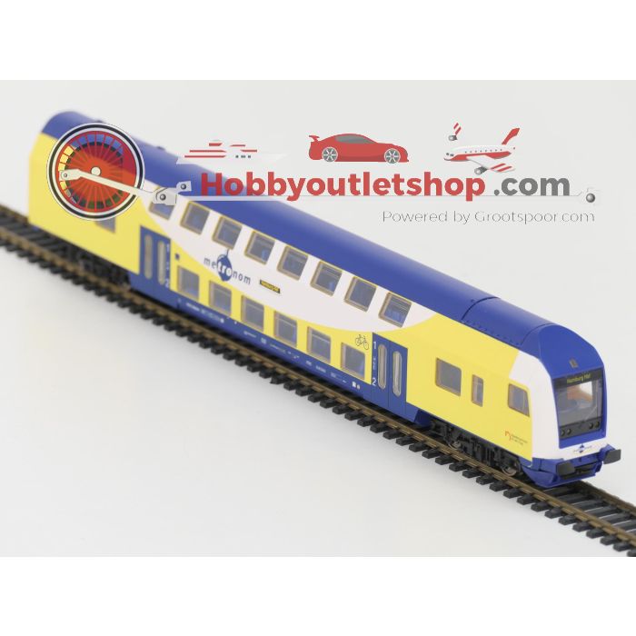 Schaal H0 Piko 57181 personentrein uit startset 'Metronom' van de DB #5802
