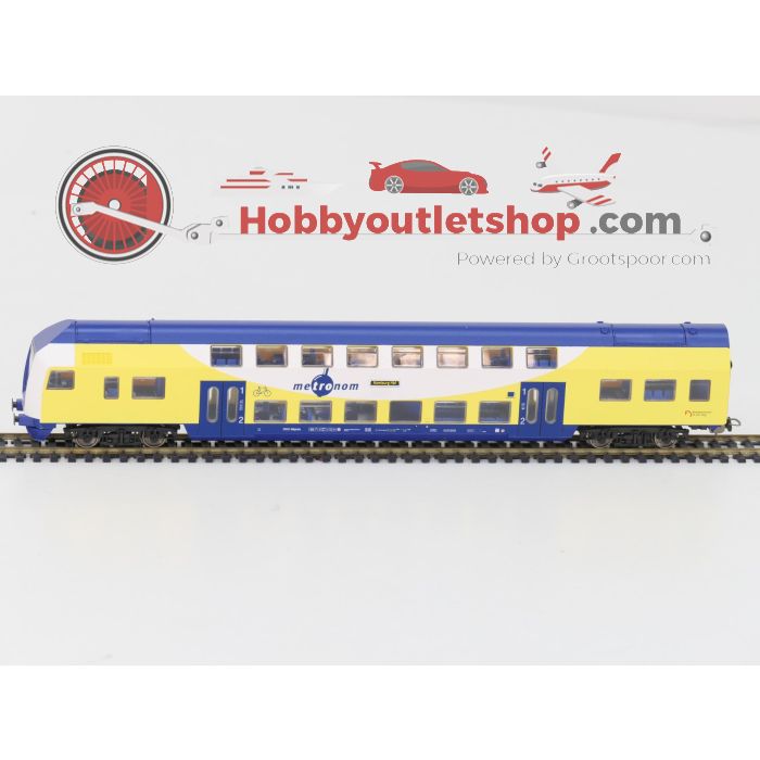 Schaal H0 Piko 57181 personentrein uit startset 'Metronom' van de DB #5802