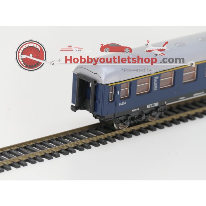 Schaal H0 Lima personenrijtuigen set 5-delig van de DB #5805