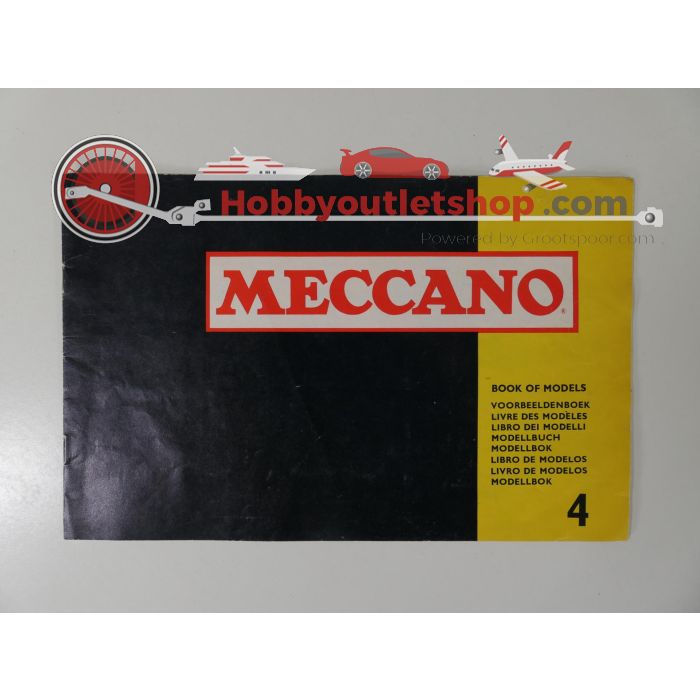 Meccano models: 2,3,4,5,6,8,9 zeer uitgebreide en zorgvuldig gesorteerde Meccano set. #6009