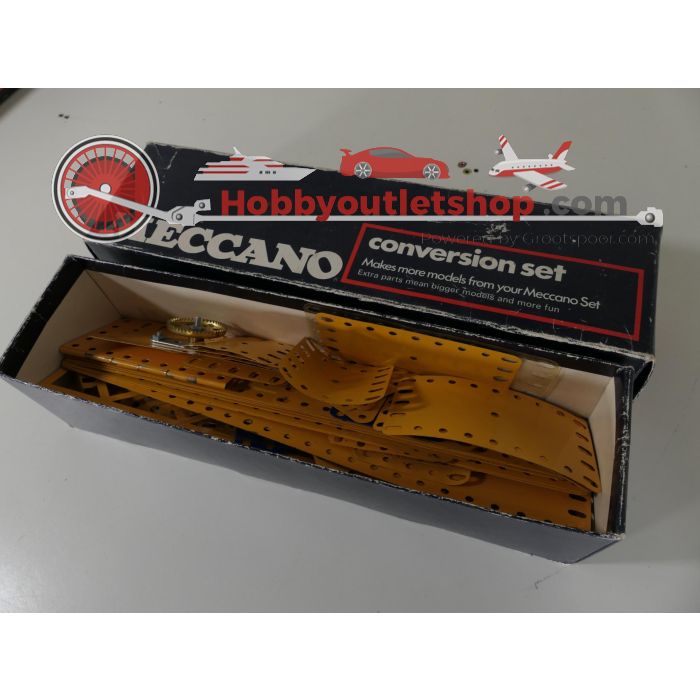 Meccano models: 2,3,4,5,6,8,9 zeer uitgebreide en zorgvuldig gesorteerde Meccano set. #6009
