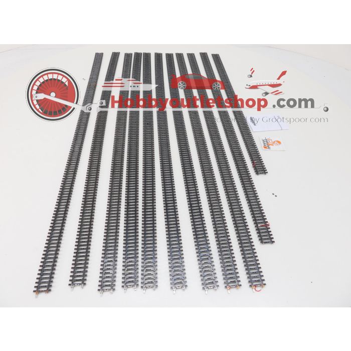 Schaal H0 Märklin 2205 flexibele rail 900 mm 11 st. #5811 - sku: 20240723112516 - Gebraucht - Guter Zustand - Bild 4