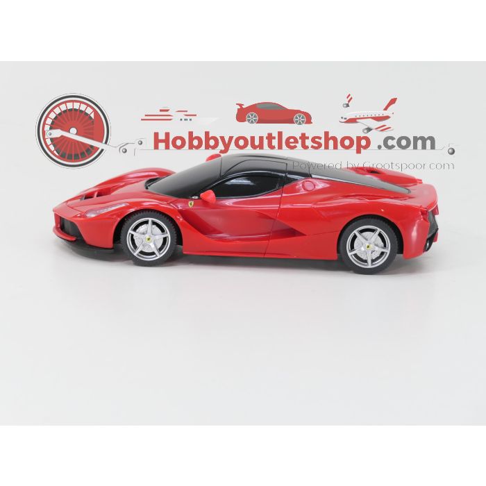 Schaal 1:24 Rastar RC auto Ferrari LaFerrari tegen Porche GT3 RS  #6011