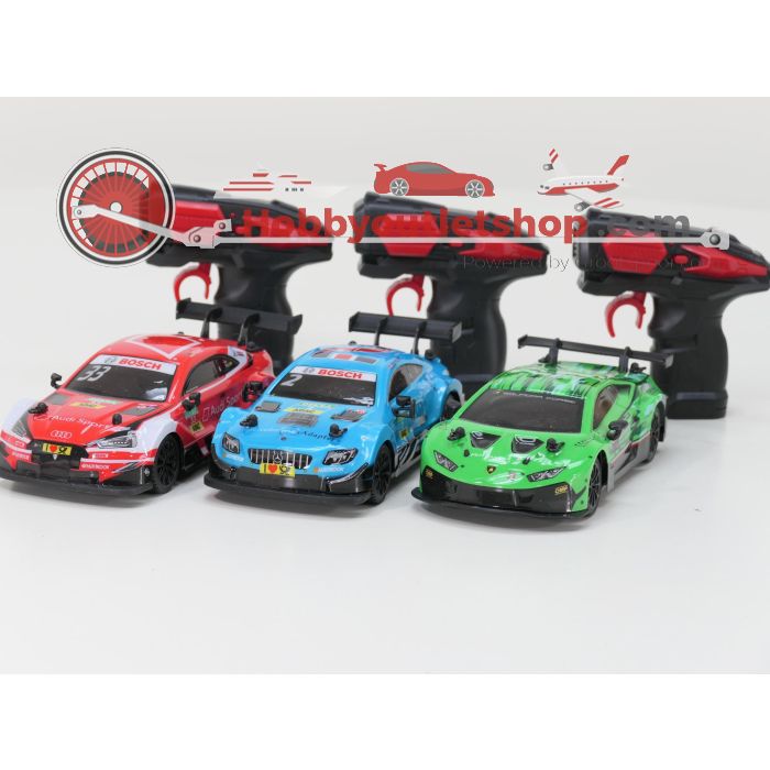Schaal 1:24  Jian Feng Yuan  Remote Control Audi RS 5, Mercedes AMG C63 DTM en Lamboghini Huracan GT3. #6012
