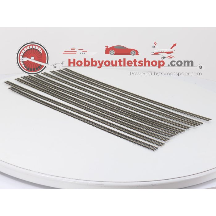 Schaal H0 GT Flexitrack GT1 10st totaal ±8920mm #5815