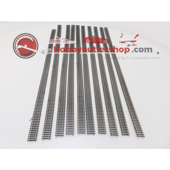 Schaal H0 GT Flexitrack GT1 10st totaal ±8920mm #5815