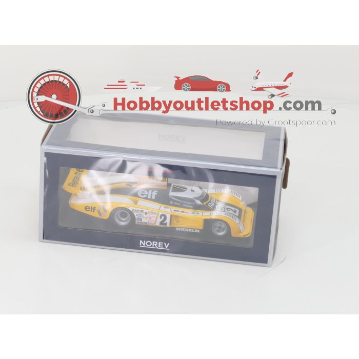 Schaal 1:18 Norev Renault Alpine a442b 2.0l turbo v6 team renault sport n 2 winner 24h le mans 1978. #6021