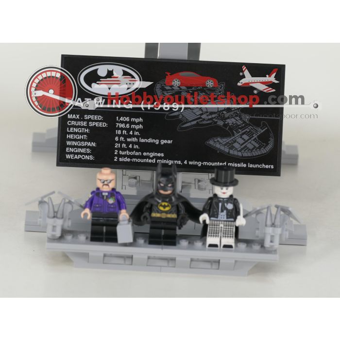 LEGO 76161 LEGO Batman 1989 Batwing #6025 - sku: 20240730093640 - Gebraucht - Wie Neu - Bild 17