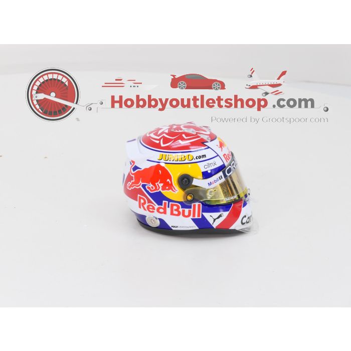 Schaal 1:2 Schuberth Max Verstappen Dutch GP 2022 Ltd Edition Half Helmet #6026