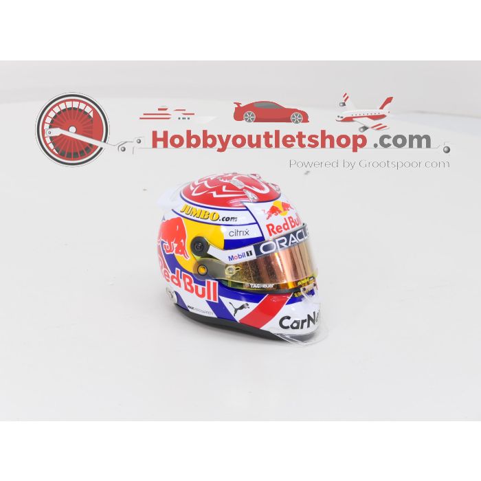 Schaal 1:2 Schuberth Max Verstappen Dutch GP 2022 Ltd Edition Half Helmet #6026