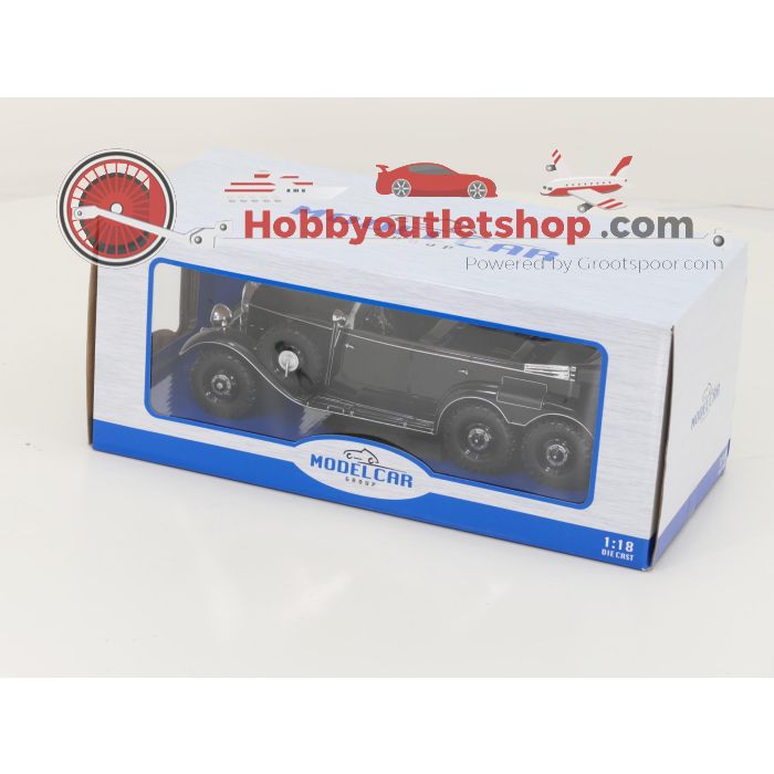 Schaal 1:18   Modelcar Group  MCG18209  Mercedes G4 (W31) Black Modelcar Group  #6027