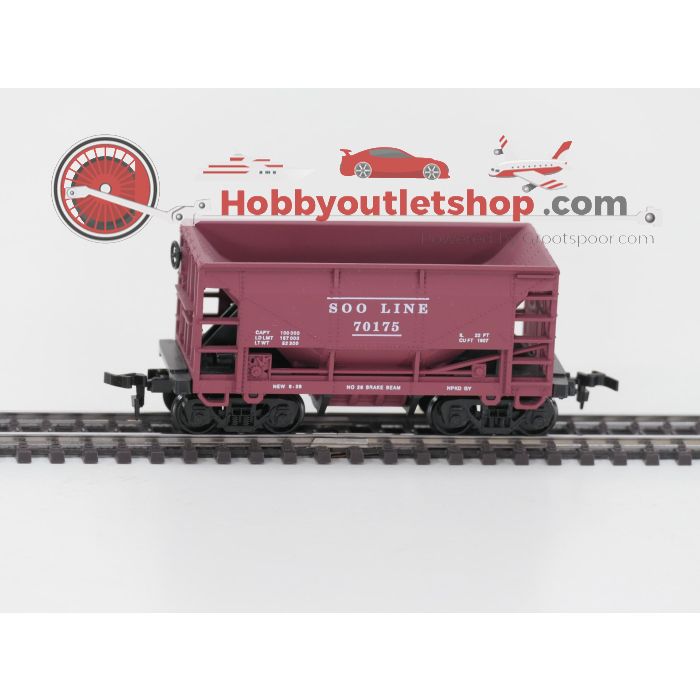 Schaal H0 Bachmann 0952, 71800 & 79942 met Life-like trains 8594SD LV en IHC '70175' Amerikaanse goederenset #5835 - sku: 20240731103006 - Used - Very good condition - Photo 2