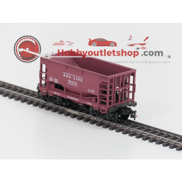 Schaal H0 Bachmann 0952, 71800 & 79942 met Life-like trains 8594SD LV en IHC '70175' Amerikaanse goederenset #5835 - sku: 20240731103006 - Used - Very good condition - Photo 3