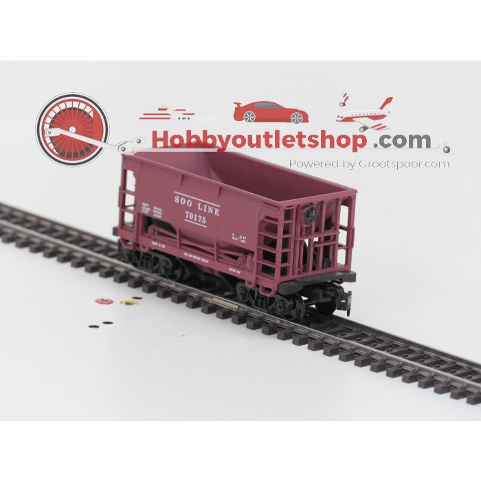 Schaal H0 Bachmann 0952, 71800 & 79942 met Life-like trains 8594SD LV en IHC '70175' Amerikaanse goederenset #5835 - sku: 20240731103006 - Used - Very good condition - Photo 4