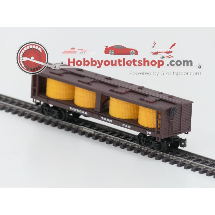 Schaal H0 Bachmann 0952, 71800 & 79942 met Life-like trains 8594SD LV en IHC '70175' Amerikaanse goederenset #5835 - sku: 20240731103006 - Used - Very good condition - Photo 12